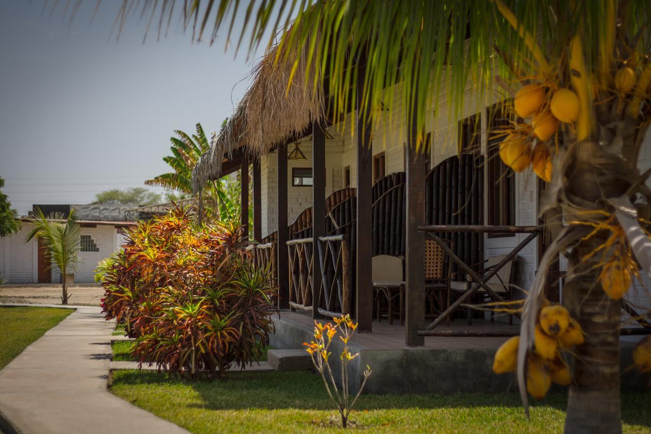 La Choza Bungalows Tambo Grande Buitenkant foto