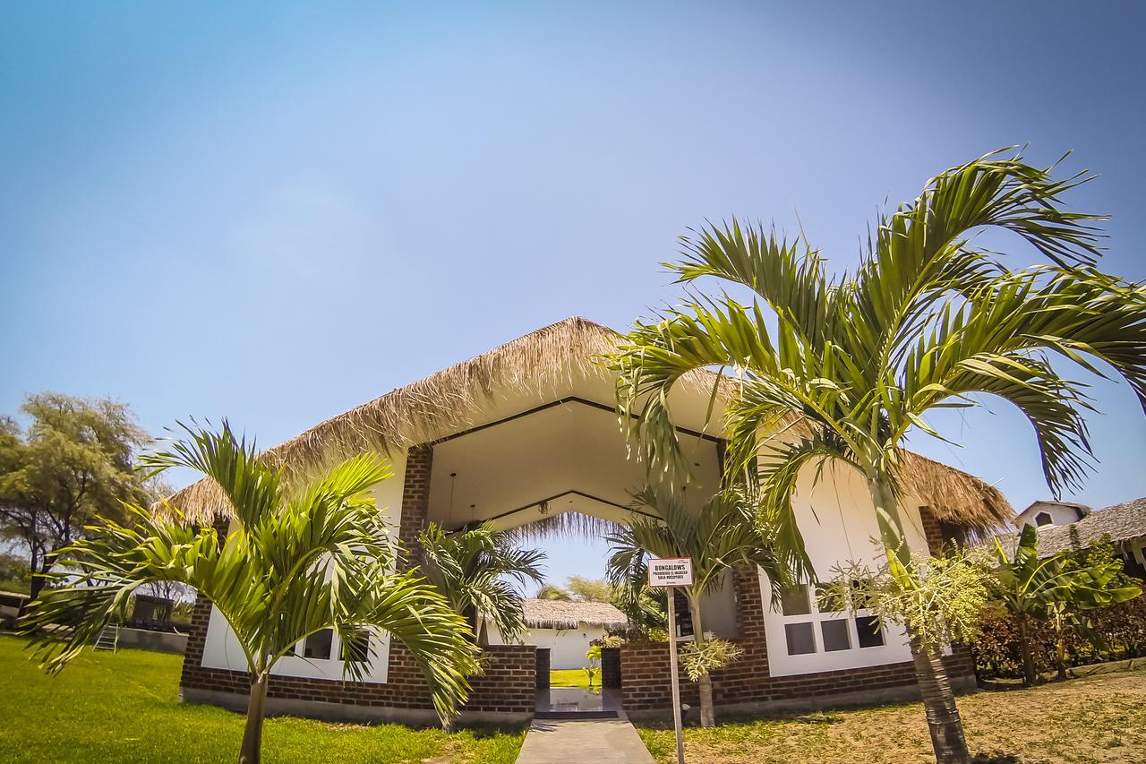 La Choza Bungalows Tambo Grande Buitenkant foto