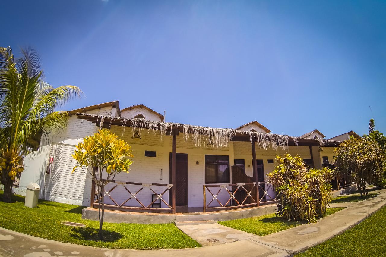 La Choza Bungalows Tambo Grande Buitenkant foto