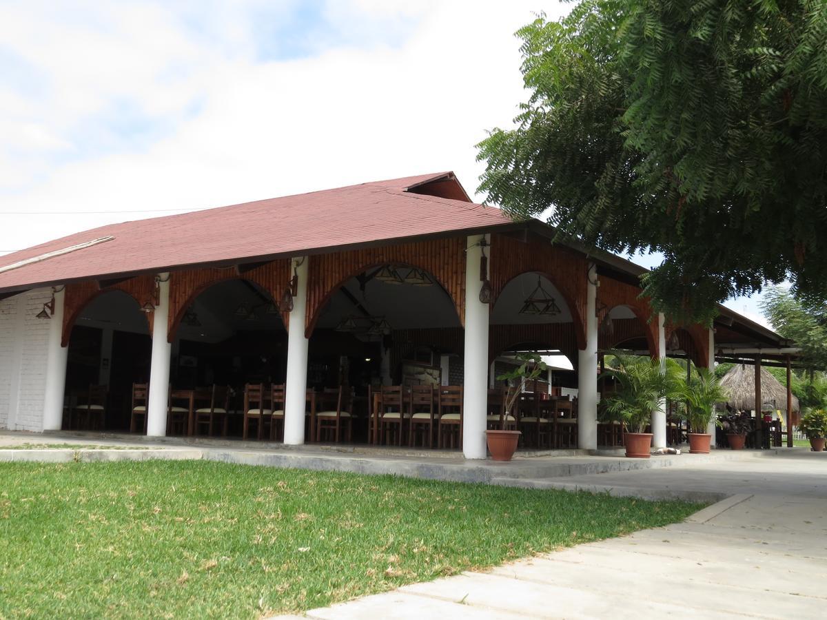 La Choza Bungalows Tambo Grande Buitenkant foto