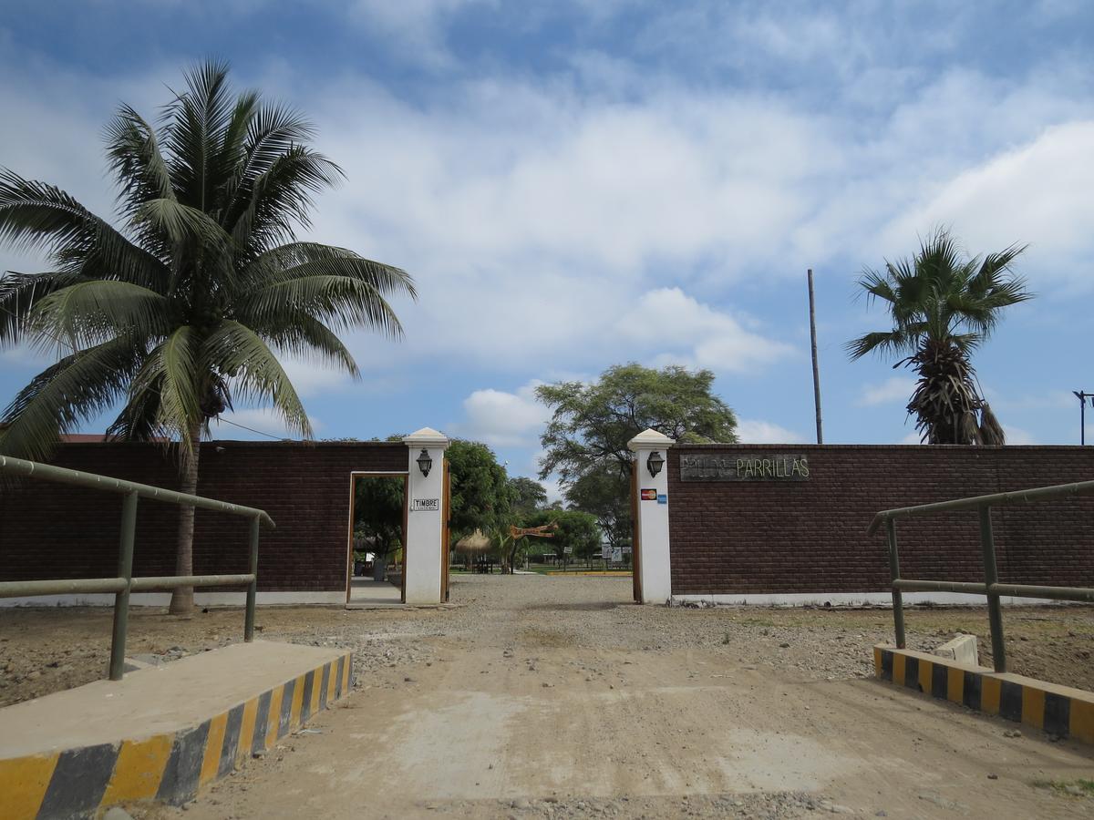 La Choza Bungalows Tambo Grande Buitenkant foto