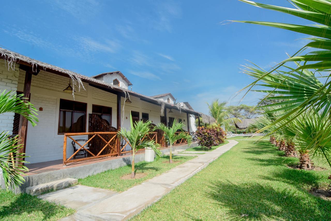 La Choza Bungalows Tambo Grande Buitenkant foto