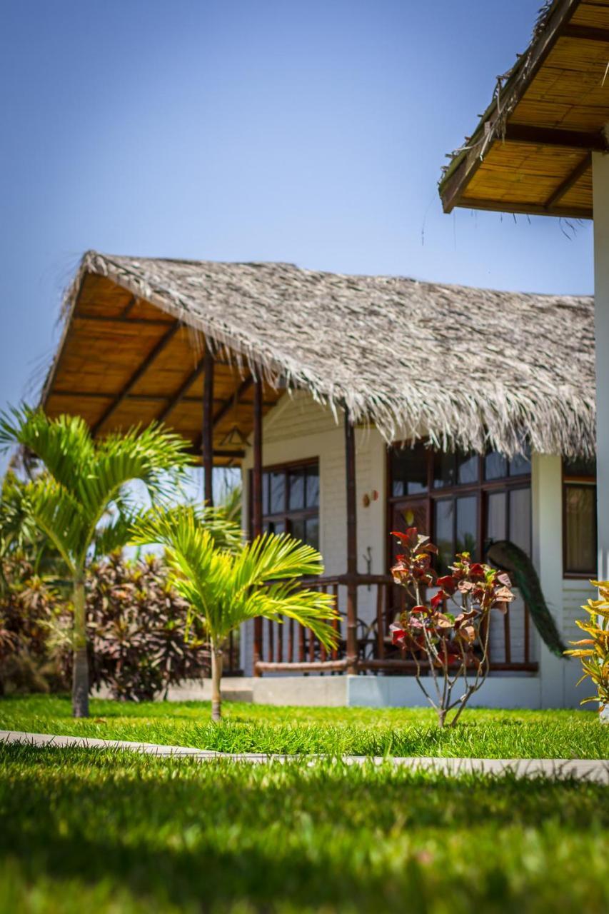 La Choza Bungalows Tambo Grande Buitenkant foto